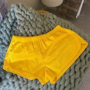 Soffe Brand New Never Worn size M Yellow Shorts 💛